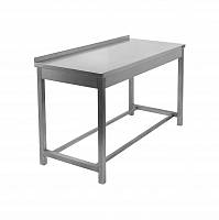 WORK TABLE WITH BACKSPLASH HURAKAN HKN-RWT-116/1506