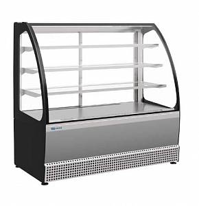 REFRIGERATED PASTRY COUNTER KAYMAN KRPC-1305MN BLACK