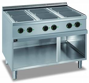 APACH 700 SERIES 6 HOTPLATES RANGE ELECTRIC APRE-117P