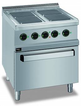 APACH 700 SERIES 4 HOTPLATES RANGE ELECTRIC APRE-77FE